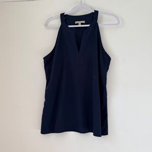Banana Republic L Navy Halter Blouse